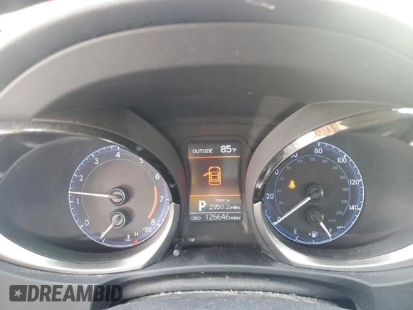 2016 Toyota Corolla L with VIN 2T1BURHE6GC487903, listed as a Copart auction lot 57143465 with 126,646 mi miles and Clean title. Bid and sale history available at DreamBid. Image 9.