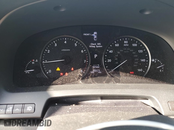2014 Lexus LS 460 z VIN JTHBL5EF3E5125562, wystawiony jako Copart lot #51831755 z przebiegiem 85 171 mil mil oraz Szkoda całkowita • Salvage title. Historia ofert i sprzedaży dostępna na DreamBid. Obrazek 9.