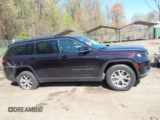2022 Jeep Grand Cherokee Limited z VIN 1C4RJKBGXN8624536, wystawiony jako IAAI lot #41995179 z przebiegiem 34 830 mil mil oraz . Historia ofert i sprzedaży dostępna na DreamBid. Obrazek 12.