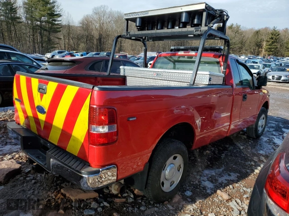 2004 Ford F-150 XL with VIN 1FTRF14W14NA77690, listed as a Copart auction lot 42525055 with 120,688 mi miles and Salvage Title. Bid and sale history available at DreamBid. Image 3.