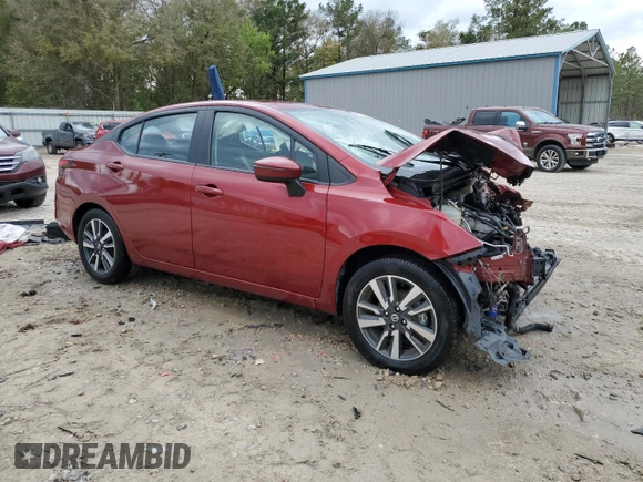 2021 Nissan Versa SV with VIN 3N1CN8EV7ML896049, listed as a Copart auction lot 50132085 with Not Provided miles and Non Repairable. Bid and sale history available at carsss.com. Image 4.