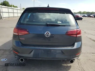 2019 Volkswagen Golf GTI S with VIN 3VW6T7AU2KM022686, listed as a Copart auction lot 63297634 with 25,586 mi miles and Salvage Title. Bid and sale history available at carsss.com. Image 6.