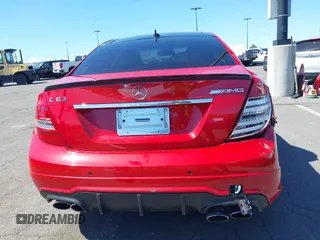 2015 Mercedes-Benz C-Class C 63 AMG with VIN WDDGJ7HB8FG357314, listed as a IAAI auction lot 41828192 with 40,947 mi miles. Bid and sale history available at carsss.com. Image 16.