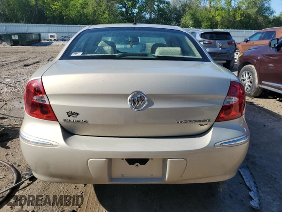 2008 Buick LaCrosse CX z VIN 2G4WC582681319421, wystawiony jako Copart lot #58043175 z przebiegiem 126 084 mil mil oraz Szkoda całkowita • Salvage title. Historia ofert i sprzedaży dostępna na DreamBid. Obrazek 6.