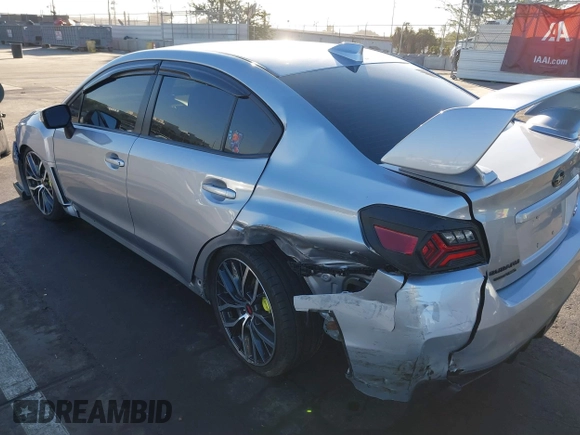 2021 Subaru WRX STI with VIN JF1VA2E66M9800482, listed as a IAAI auction lot 41331355 with 50,255 mi miles. Bid and sale history available at carsss.com. Image 6.