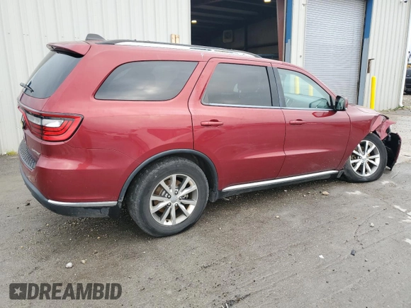 2015 Dodge Durango Limited with VIN 1C4RDJDG0FC139819, listed as a Copart auction lot 59360945 with 97,009 mi miles and Salvage title. Bid and sale history available at DreamBid. Image 3.