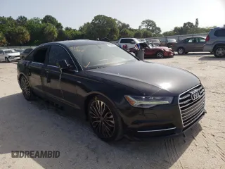 2016 Audi A6 2.0T Premium Plus with VIN WAUGFAFC5GN076683, listed as a Copart auction lot 53396492 with 114,043 mi miles. Bid and sale history available at carsss.com. Image 1.
