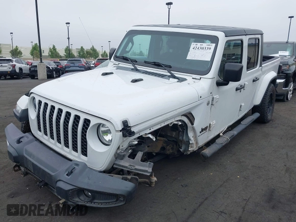 2020 Jeep Gladiator Sport S with VIN 1C6HJTAG9LL194454, listed as a IAAI auction lot 42430339 with 90,461 mi miles and . Bid and sale history available at DreamBid. Image 22.