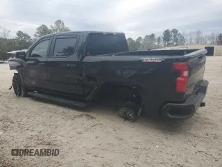 2024 Chevrolet Silverado 1500 Custom Trail Boss with VIN 3GCUDCED0RG145065, listed as a Copart auction lot 49110485 with 18,265 mi miles and Salvage Title. Bid and sale history available at carsss.com. Image 2.
