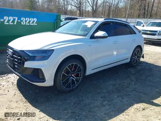2019 Audi Q8 Prestige with VIN WA1FVAF12KD038238, listed as a IAAI auction lot 41740092 with 55699 miles. Bid and sale history available at carsss.com. Image 18.