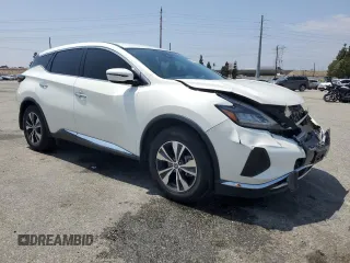 2020 Nissan Murano S with VIN 5N1AZ2AJ8LN151264, listed as a Copart auction lot 55690195 with 58,065 mi miles and Salvage title. Bid and sale history available at DreamBid. Image 4.