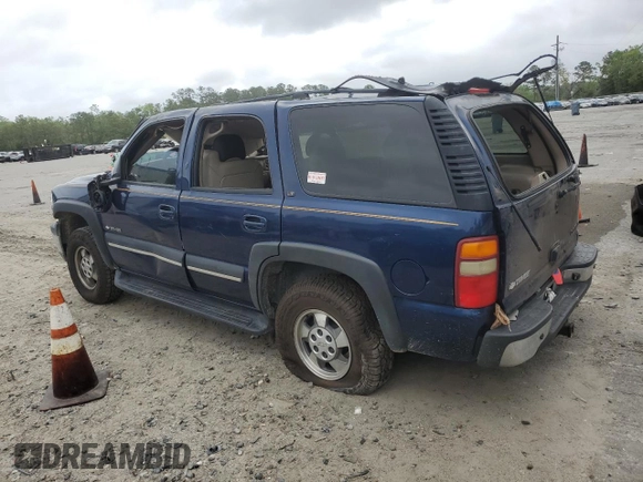 2003 Chevrolet Tahoe Z71 z VIN 1GNEK13Z63R303291, wystawiony jako Copart lot #51689825 z przebiegiem 192 372 mil mil oraz Szkoda całkowita • Salvage title. Historia ofert i sprzedaży dostępna na DreamBid. Obrazek 2.