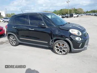 2014 FIAT 500L Trekking z VIN ZFBCFADH9EZ009562, wystawiony jako IAAI lot #41710014 z przebiegiem 153 108 mil mil oraz . Historia ofert i sprzedaży dostępna na DreamBid. Obrazek 1.