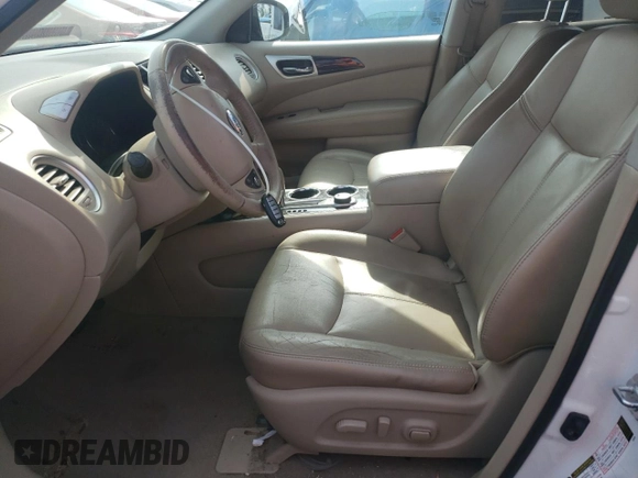 2013 Nissan Pathfinder Platinum with VIN 5N1AR2MM4DC644698, listed as a Copart auction lot 42978095 with 156,495 mi miles and Clean Title. Bid and sale history available at carsss.com. Image 7.