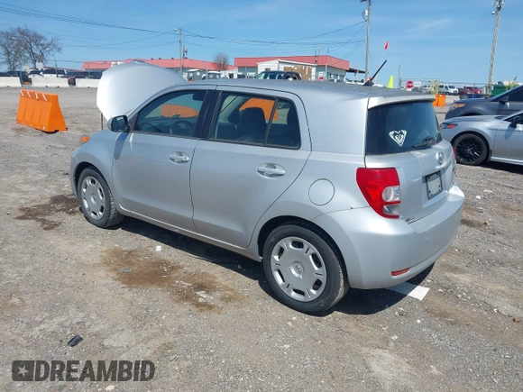 2008 Scion xD with VIN JTKKU10498J016301, listed as a IAAI auction lot 42010128 with 175,225 mi miles. Bid and sale history available at carsss.com. Image 3.
