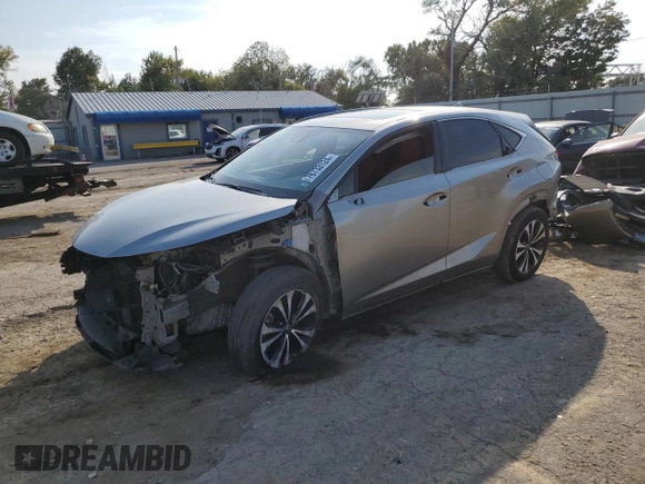 2020 Lexus NX with VIN JTJSARDZ8L5009844, listed as a Copart auction lot 76733124 with 60,139 mi miles and Salvage Title. Bid and sale history available at carsss.com. Image 1.