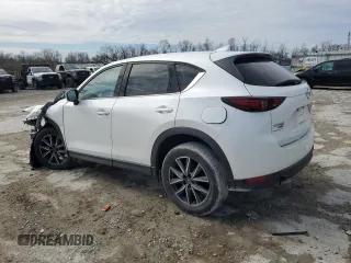 2018 Mazda CX-5 Grand Touring with VIN JM3KFBDM0J0301330, listed as a Copart auction lot 50370335 with 0 mi miles and Salvage Title. Bid and sale history available at carsss.com. Image 2.