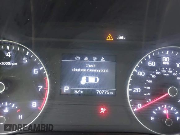 2019 Kia Forte LXS z VIN 3KPF24AD1KE006039, wystawiony jako IAAI lot #42076523 z przebiegiem 70 775 mil mil oraz . Historia ofert i sprzedaży dostępna na DreamBid. Obrazek 15.