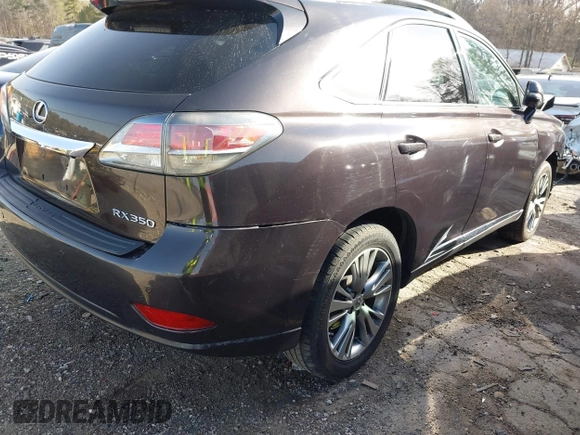 2013 Lexus RX 350 z VIN 2T2ZK1BA2DC092605, wystawiony jako IAAI lot #41840804 z przebiegiem 176 212 mil mil oraz . Historia ofert i sprzedaży dostępna na DreamBid. Obrazek 4.