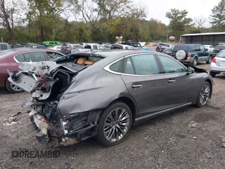 2021 Lexus LS with VIN JTHD51FF7M5013906, listed as a IAAI auction lot 40798850 with 16,535 mi miles. Bid and sale history available at carsss.com. Image 4.