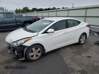 2013 Hyundai Elantra GLS with VIN 5NPDH4AE0DH196882, listed as a Copart auction lot 62631525 with 111,035 mi miles and Clean title. Bid and sale history available at DreamBid. Image 1.