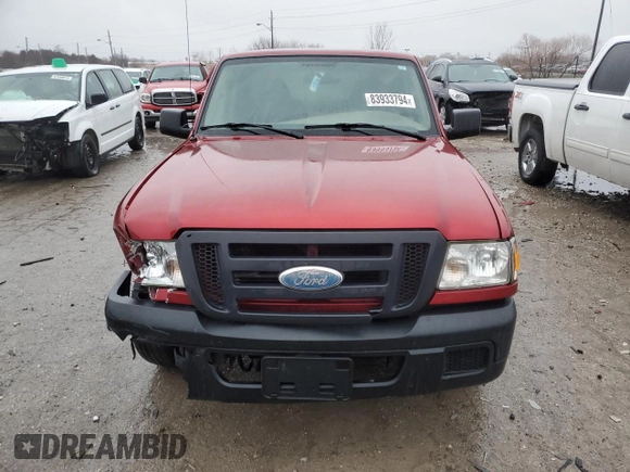 2007 Ford Ranger XL with VIN 1FTYR10UX7PA51749, listed as a Copart auction lot 83933794 with 139,442 mi miles and Salvage title. Bid and sale history available at DreamBid. Image 5.
