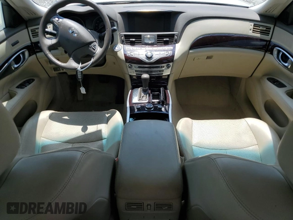 2012 Infiniti M37 with VIN JN1BY1AR4CM390010, listed as a Copart auction lot 57322484 with 165,977 mi miles and Salvage Title. Bid and sale history available at carsss.com. Image 8.