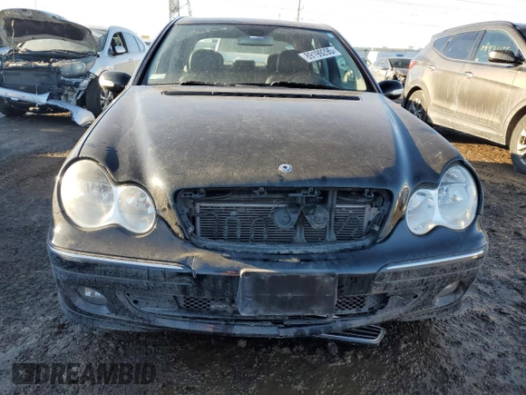 2006 Mercedes-Benz C 280 Luxury with VIN WDBRF92H76F786736, listed as a Copart auction lot 89199295 with 99,496 mi miles and Salvage Title. Bid and sale history available at DreamBid. Image 5.