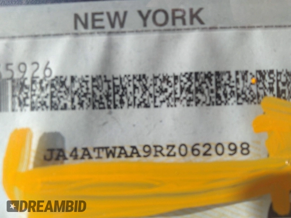 2024 Mitsubishi Eclipse Cross SE с VIN JA4ATWAA9RZ062098, выставлен на аукционе IAAI как лот 42571467 с пробегом 23 228 миль миль и . История ставок и продаж доступна на DreamBid. Изображение 9.