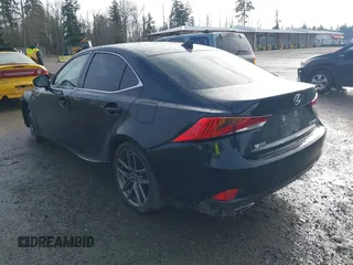 2017 Lexus IS 350 with VIN JTHBE1D27H5030069, listed as a IAAI auction lot 41276305 with 83,840 mi miles and . Bid and sale history available at DreamBid. Image 3.