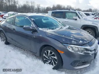 2017 Honda Civic Coupe LX with VIN 2HGFC4A59HH311924, listed as a IAAI auction lot 41401850 with 89,383 mi miles. Bid and sale history available at carsss.com. Image 1.