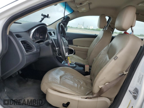 2013 Chrysler 200 Limited with VIN 1C3CCBCG9DN525905, listed as a Copart auction lot 54443675 with 210,991 mi miles and Salvage Title. Bid and sale history available at DreamBid. Image 7.