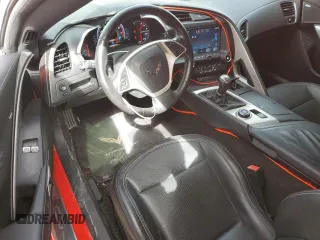 2015 Chevrolet Corvette 1LT with VIN 1G1YA2D74F5117037, listed as a Copart auction lot 49231505 with 50,488 mi miles and Salvage title. Bid and sale history available at DreamBid. Image 8.