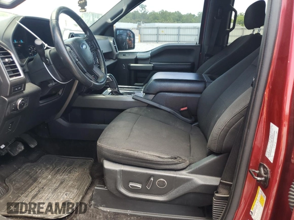 2016 Ford F-150 XLT with VIN 1FTEW1EG3GFC58231, listed as a Copart auction lot 57956055 with 132,975 mi miles and Salvage title. Bid and sale history available at DreamBid. Image 7.