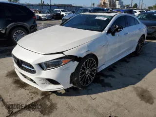 2019 Mercedes-Benz CLS with VIN WDD2J5JB6KA041898, listed as a Copart auction lot 48348115 with 52,332 mi miles and Salvage Title. Bid and sale history available at carsss.com. Image 1.
