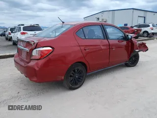 2022 Mitsubishi Mirage G4 ES with VIN ML32FUFJXNHF02852, listed as a Copart auction lot 78301073 with 0 mi miles. Bid and sale history available at carsss.com. Image 3.