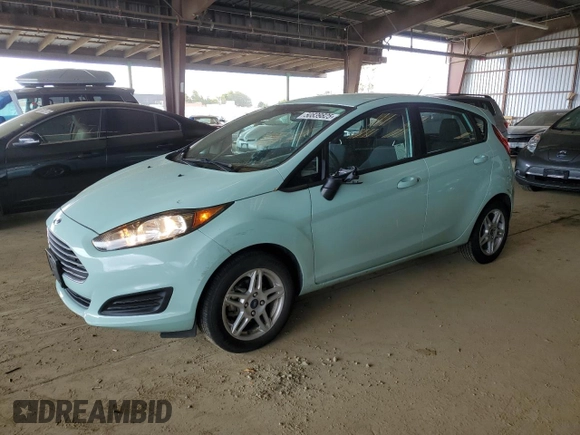 2018 Ford Fiesta SE with VIN 3FADP4EJ3JM114102, listed as a Copart auction lot 50839825 with 68,611 mi miles and Salvage Title. Bid and sale history available at carsss.com. Image 1.