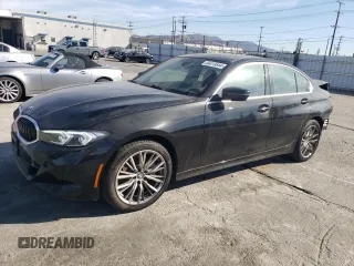 2024 BMW 3 Series 330i with VIN 3MW69FF01R8D91833, listed as a Copart auction lot 84419544 with 7,737 mi miles and Salvage Title. Bid and sale history available at carsss.com. Image 1.