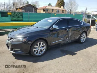 2017 Chevrolet Impala Premier with VIN 2G1145S37H9120370, listed as a Copart auction lot 52884775 with 164,112 mi miles and Salvage Title. Bid and sale history available at DreamBid. Image 1.