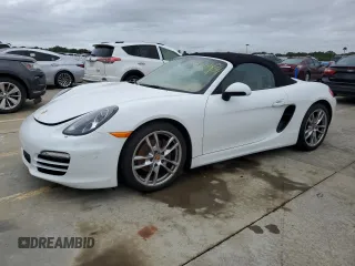2013 Porsche Boxster z VIN WP0CA2A83DS114806, wystawiony jako Copart lot #73851834 z przebiegiem Nie podano mil oraz Szkoda całkowita • Salvage title. Historia ofert i sprzedaży dostępna na DreamBid. Obrazek 1.