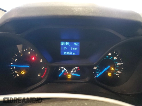 2014 Ford Transit Connect XL with VIN NM0GE9E77E1133668, listed as a Copart auction lot 51716705 with 228,607 mi miles and Salvage title. Bid and sale history available at DreamBid. Image 9.