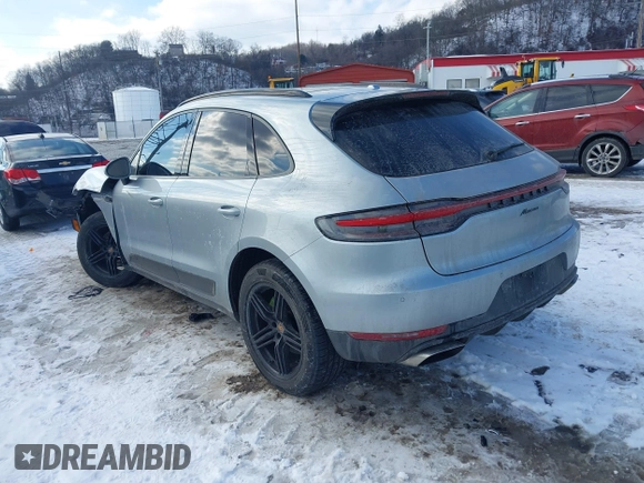 2020 Porsche Macan with VIN WP1AA2A57LLB00363, listed as a IAAI auction lot 41329460 with 35,585 mi miles and . Bid and sale history available at DreamBid. Image 3.