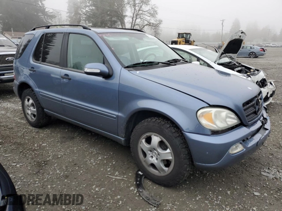 2004 Mercedes-Benz M-Class 3.5L with VIN 4JGAB57E74A489344, listed as a Copart auction lot 81976244 with 307,762 mi miles and Salvage Title. Bid and sale history available at carsss.com. Image 4.