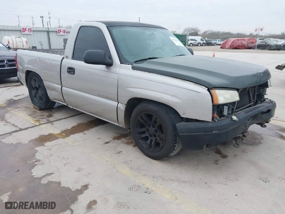 2005 Chevrolet Silverado 1500 Work Truck with VIN 1GCEC14X35Z189059, listed as a IAAI auction lot 41624369 with 201,053 mi miles. Bid and sale history available at carsss.com. Image 1.