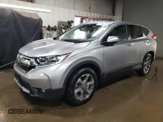 2019 Honda CR-V EX-L with VIN 7FARW2H81KE020360, listed as a Copart auction lot 47253635 with 76,392 mi miles and Salvage Title. Bid and sale history available at carsss.com. Image 1.
