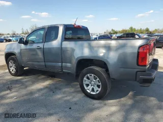 2021 Chevrolet Colorado 2WD LT with VIN 1GCHSCEA3M1284515, listed as a Copart auction lot 46716105 with 49,245 mi miles and Non Repairable. Bid and sale history available at carsss.com. Image 2.