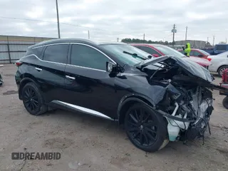 2021 Nissan Murano SL with VIN 5N1AZ2CJ1MC127804, listed as a IAAI auction lot 41624137 with 56,660 mi miles and . Bid and sale history available at DreamBid. Image 1.