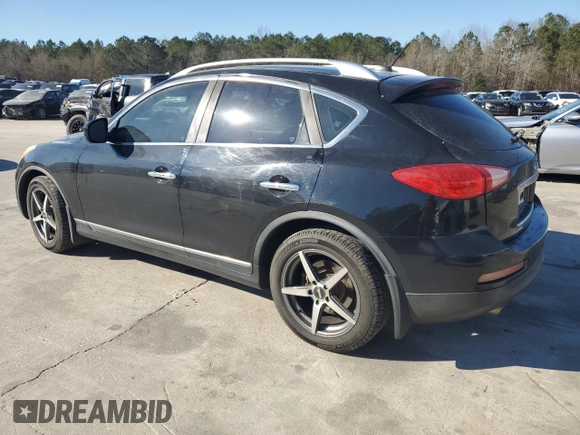 2010 Infiniti EX Journey with VIN JN1AJ0HP3AM702068, listed as a Copart auction lot 41593615 with 189,119 mi miles and Salvage title. Bid and sale history available at DreamBid. Image 2.