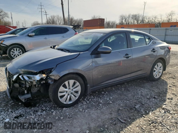 2023 Nissan Sentra S with VIN 3N1AB8BV2PY268993, listed as a Copart auction lot 49633775 with 40,126 mi miles and Salvage Title. Bid and sale history available at DreamBid. Image 1.