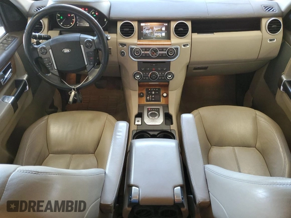 2016 Land Rover LR4 HSE Lux with VIN SALAK2V68GA789101, listed as a Copart auction lot 55418675 with 144,452 mi miles and Salvage title. Bid and sale history available at DreamBid. Image 8.